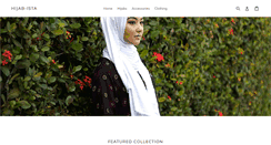 Desktop Screenshot of hijab-ista.com